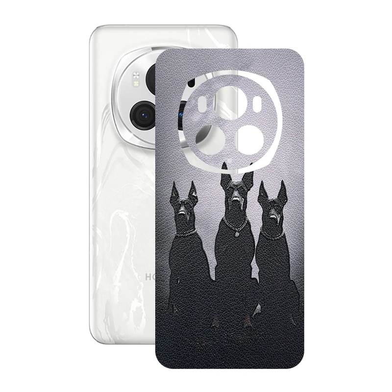 برچسب پوششی ریمکس مدل Leth طرح دوبرمن مناسب برای گوشی موبایل آنر Magic6 Pro