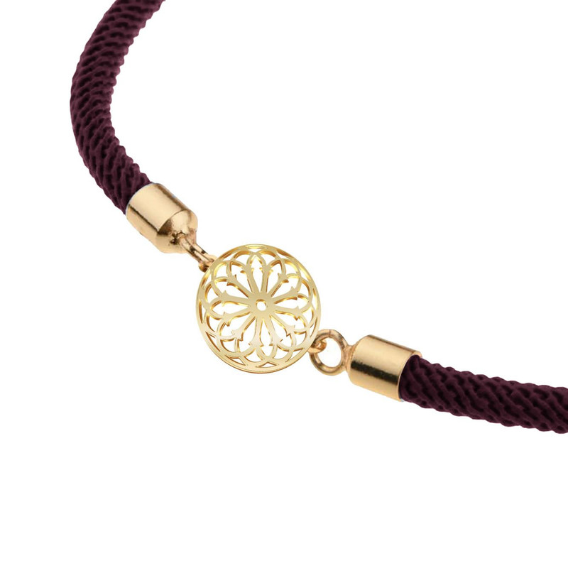 دستبند طلا 18 عیار زنانه مدوپد مدل اسلیمی کد D11-10426