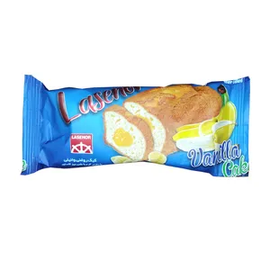 کیک عصرانه مغزدار موزی لاسنور - 45 گرم بسته 8 عددی