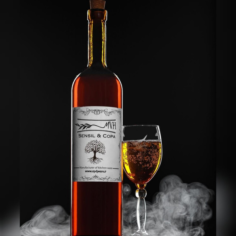 بطری آب ام وي اچ گلس اند پلاستيكس مدل COPA