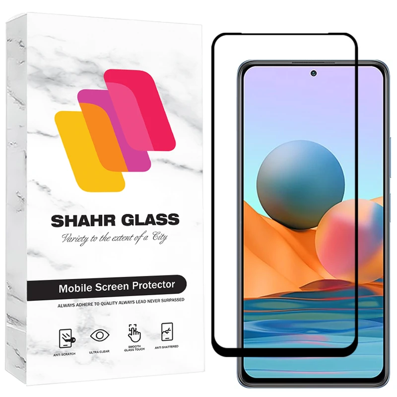 محافظ صفحه نمایش شهر گلس مدل CRS20 مناسب برای گوشی موبایل ریلمی Realme 12 Plus / شیائومی Redmi Note 10 Pro