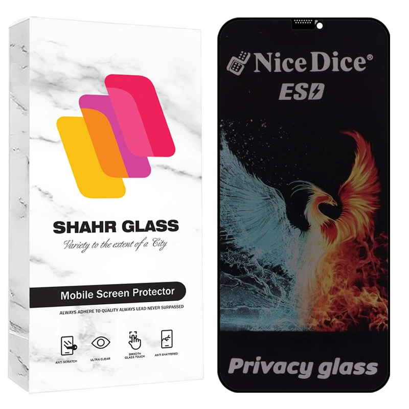 محافظ صفحه نمایش شهر گلس مدل SND7 مناسب برای گوشی موبایل اپل iPhone 12 Pro Max