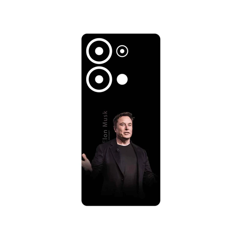 برچسب پوششی ماهوت مدل Elon_Musk مناسب برای گوشی موبایل شیائومی Redmi Note 13 Pro 4G