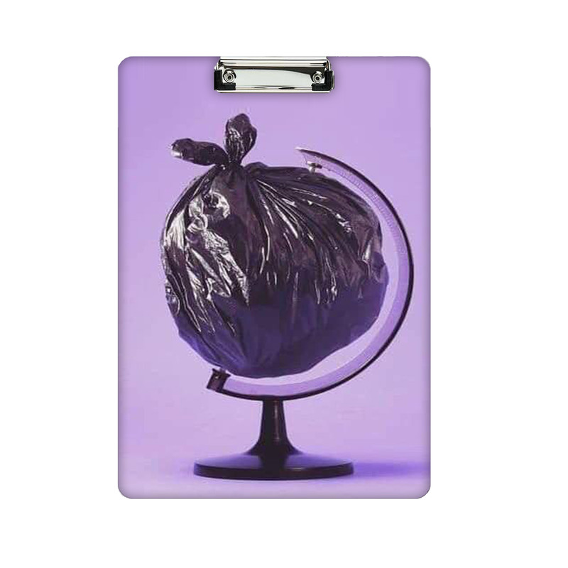 تخته شاسی طرح کیسه زباله کد 835 سایز A4