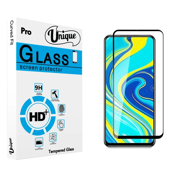 محافظ صفحه نمایش سرامیکی يونيک مدل +Clear مناسب برای گوشی موبایل شیائومی REDMI NOTE 9