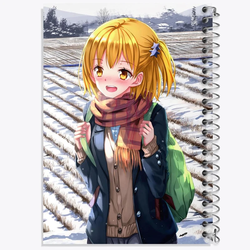 دفتر شطرنجی 50 برگ خندالو طرح هیتوکا انیمه هایکیو Haikyu کد 17774