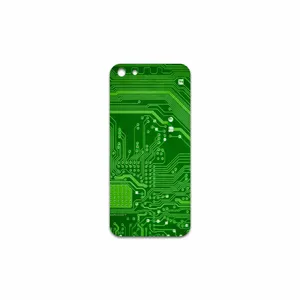 MAHOOT Green Printed Circuit Board Cover Sticker for Apple iPhone 5c