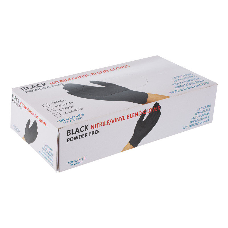 دستکش وینیل غیر پودری مدل S002 سایز کوچک (S) بسته 100 عددی