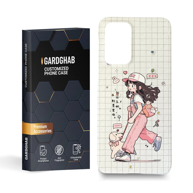 کاور گارد قاب مدل دخترانه مناسب برای گوشی موبایل سامسونگ Galaxy A33