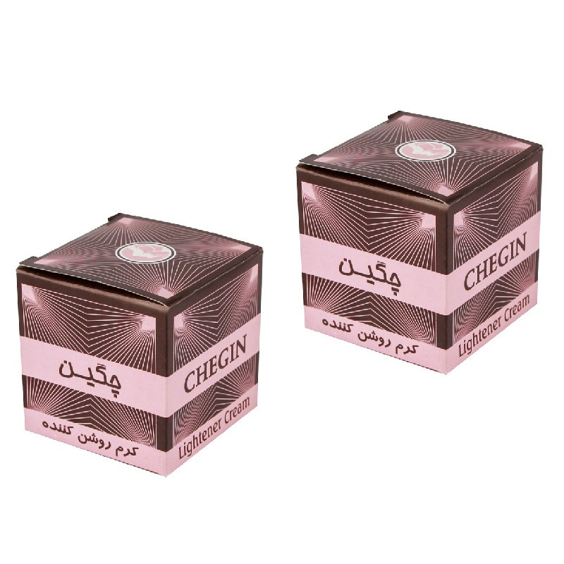 کرم روشن کننده چگین مدل p02 حجم 30 میلی لیتر مجموعه 2 عددی