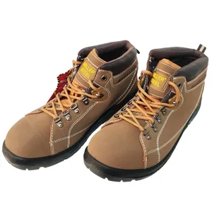 کفش ایمنی مدل Miller steel رنگ قهوه‌ای روشن