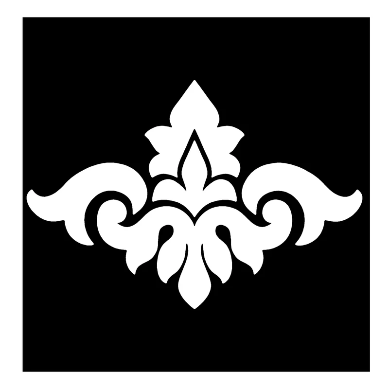  شابلون باتیس آرت طرح تذهیب کد 50-434