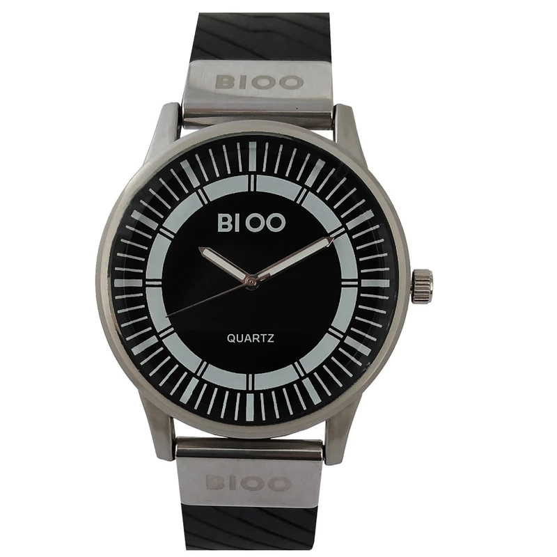 ساعت مچی عقربه‌ای مردانه کوارتز مدل اسپرت بندسیلیکونی کد 867.BIOO