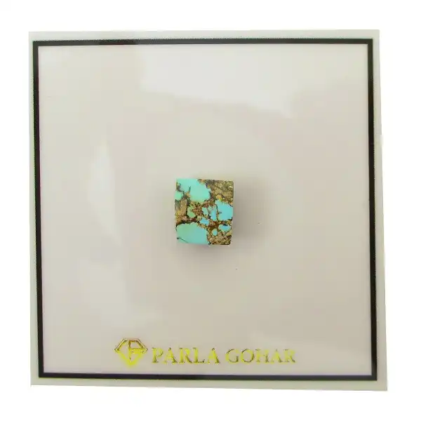 سنگ فیروزه نیشابوری پارلا گوهر کد 5609