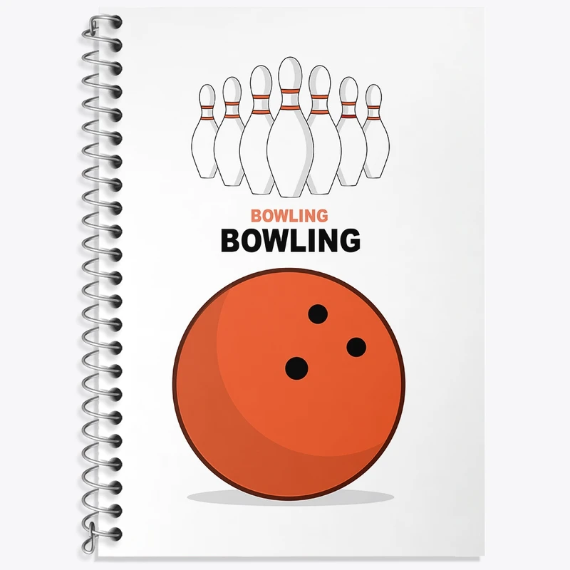 دفتر لغت 50 برگ خندالو طرح بولینگ کد N1340