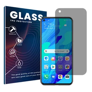 Glass Resistant model Privacy screen protector suitable for Huawei nova 5T mobile phone