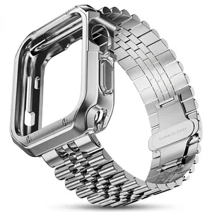 Sprig 5RLX strap suitable for Apple Watch Series Se/1/2/3/4/5/6/7/8/9 size 42/44/45mm with cover