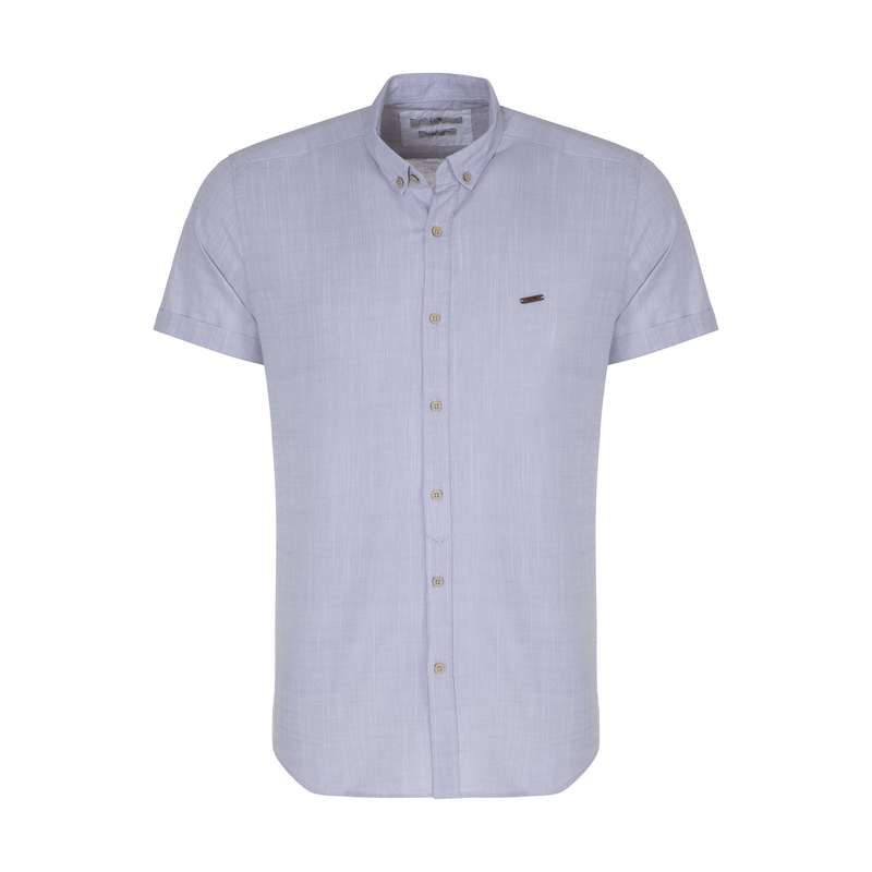 پیراهن مردانه ال سی وایکیکی مدل 1S87521Z8-CTK-GREY