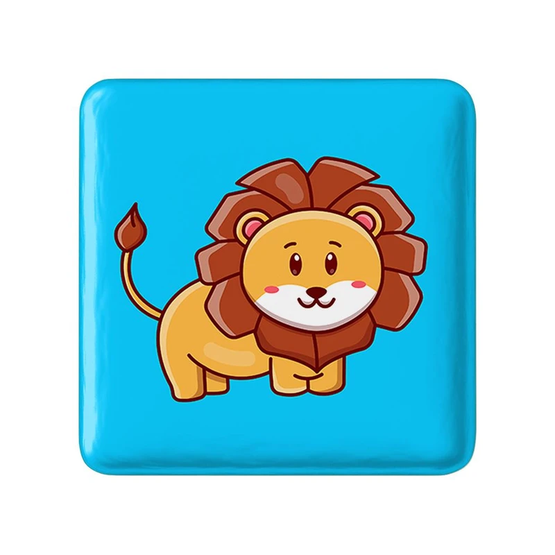 مگنت خندالو مدل حیوانات بامزه شیر کد 25418