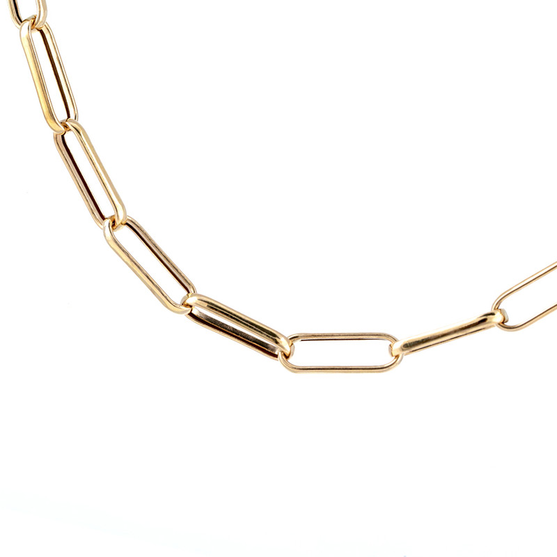 زنجیر طلا 18 عیار زنانه بان گالری مدل مینیمال زنجیر طلا 18 عیار زنانه بان گالری مدل مینیمال