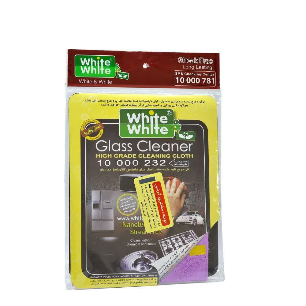 دستمال و پد نظافت خودرو وایت اند وایت مدل copy 23