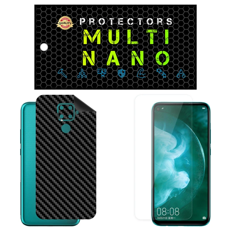 محافظ صفحه نمایش مولتی نانو مدل X-SFC مناسب برای گوشی موبایل هوآوی Nova 5Z به همراه برچسب پوششی