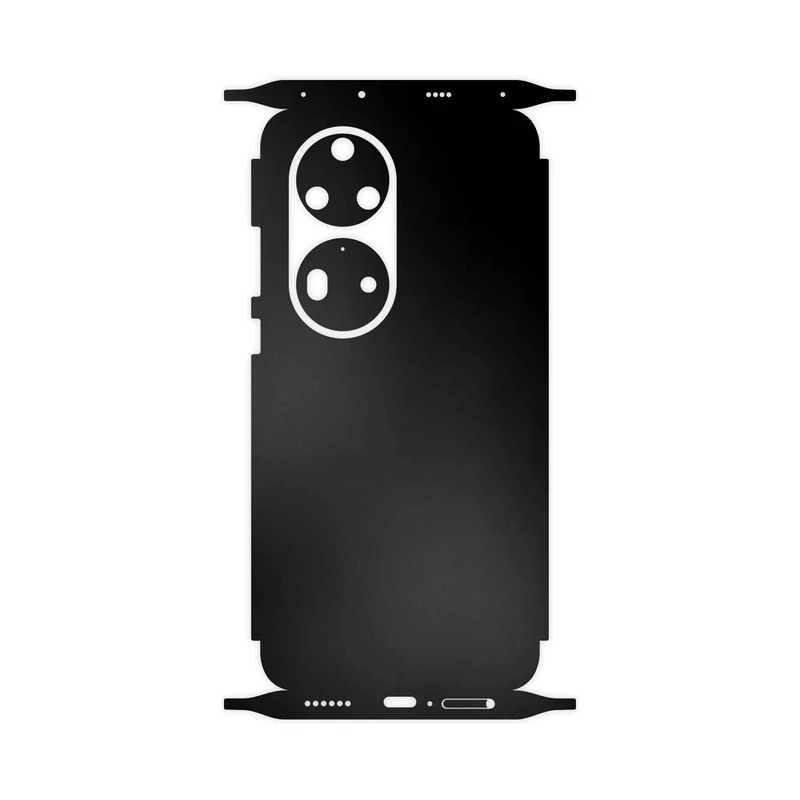 برچسب پوششی ماهوت مدل Matte-Black-FullSkin مناسب برای گوشی موبایل هوآوی P50 Pro