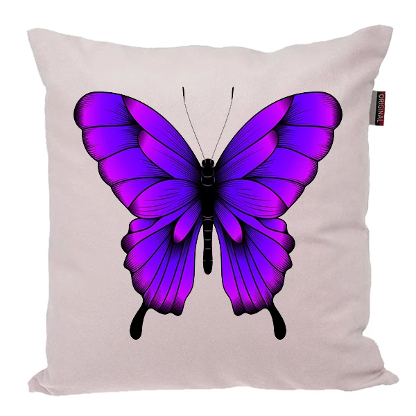 کوسن ناریکو مدل فانتزی طرح پروانه کد 0906