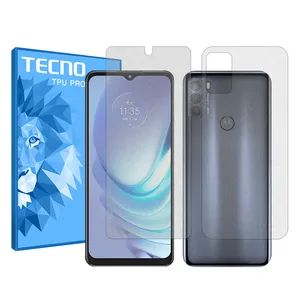 Tecno HyMTT model matte screen protector suitable for Motorola Moto G50 mobile phone along with the back protector