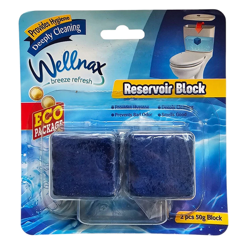 قرص ضدعفونی کننده توالت فرنگی ولناکس مدل Deeply cleaning بسته 2 عددی