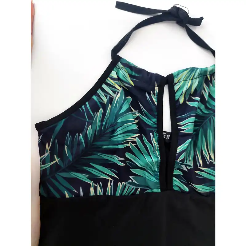 مایو زنانه مدل برگ