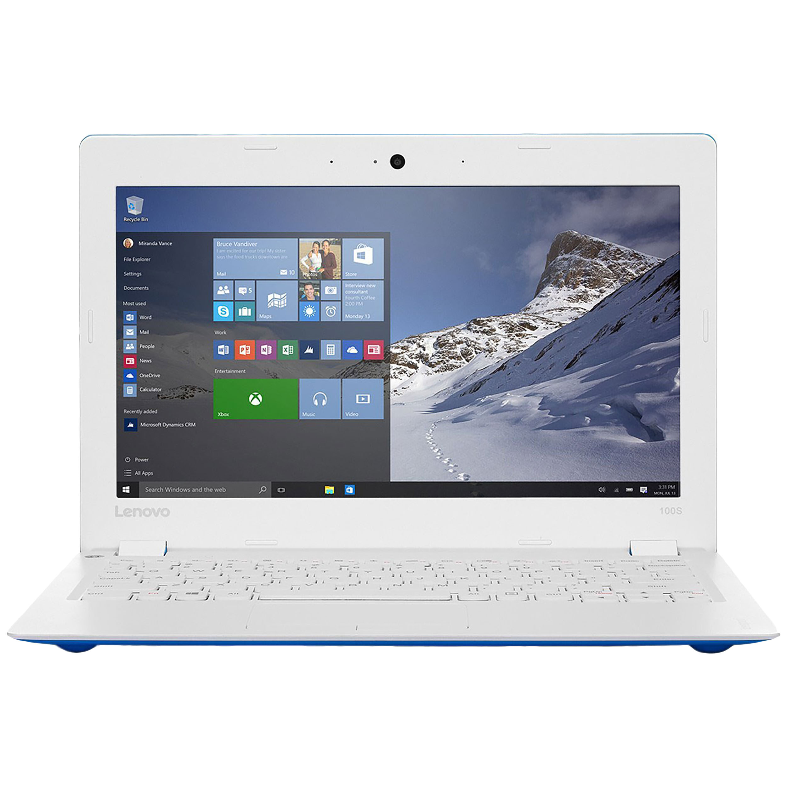 لپ تاپ 11 اینچی لنوو مدل Ideapad 100s - B