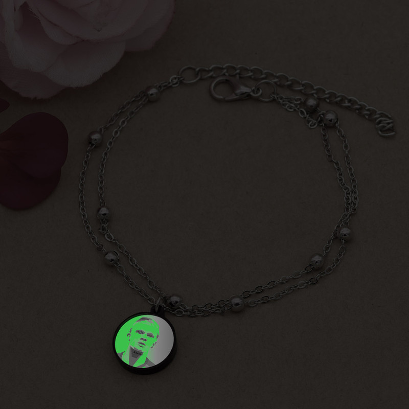 پابند زنانه ناکسیگو مدل شب تاب طرح ارلینگ هالند کد LB7390