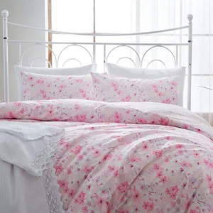 سرویس ملحفه انگلیش هوم مدل Sakura Joy یک نفره 3 تکه