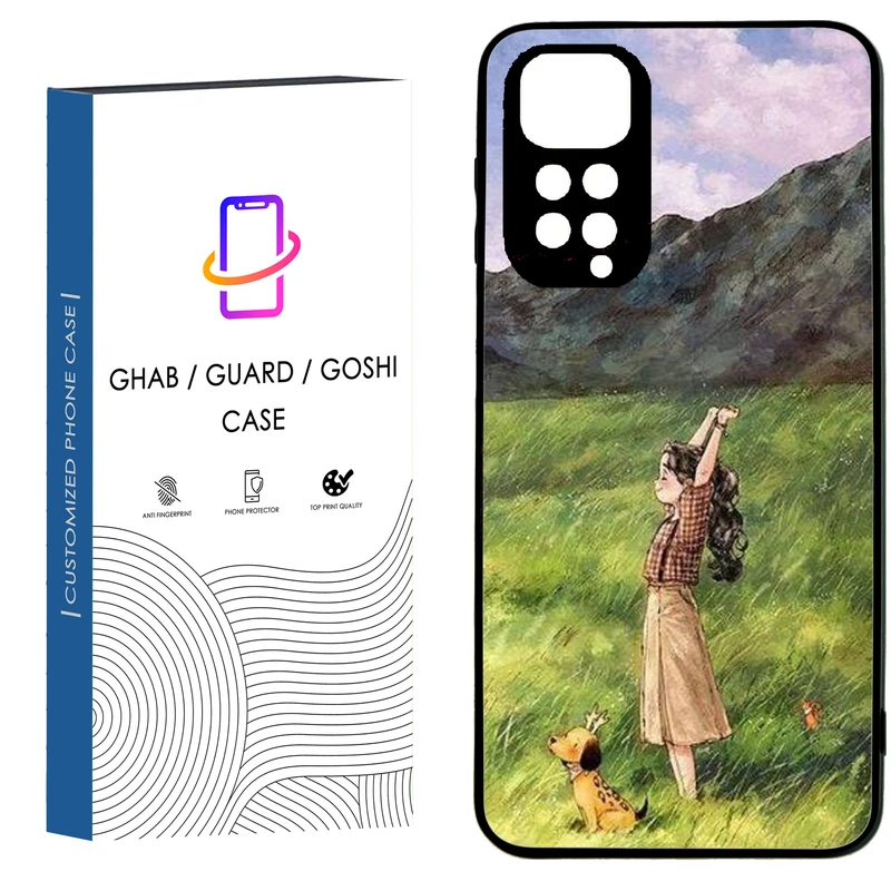 کاور قاب گارد گوشی طرح دخترانه کد 44 - TPU مناسب برای گوشی موبایل شیائومی Redmi note11 4g / note 11s 4g