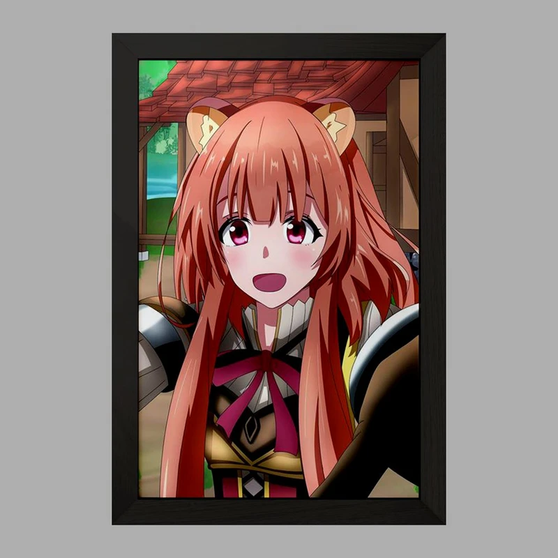 تابلو خندالو مدل رافتالیا انیمه ظهور قهرمان سپر  کد 15962