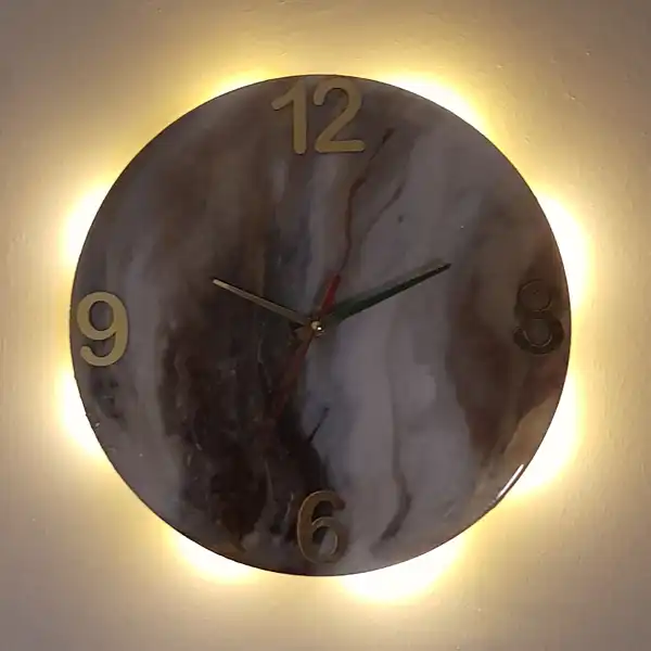 ساعت رزینی مدل بک لایت
