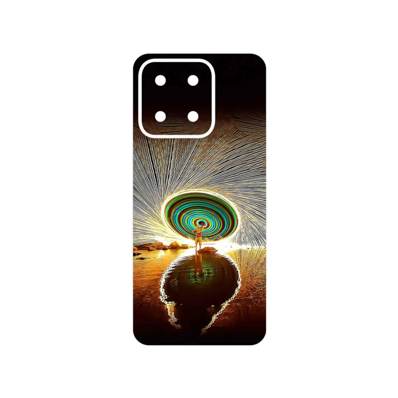 برچسب پوششی ماهوت مدل Night Light Fountain مناسب برای گوشی موبایل آنر X5b