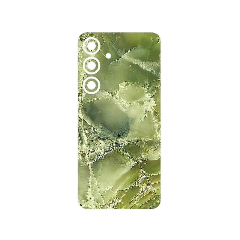 برچسب پوششی ماهوت مدل Green_Crystal_Marble مناسب برای گوشی موبایل سامسونگ Galaxy S24
