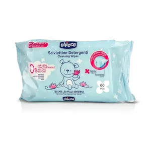 دستمال مرطوب کودک چیکو مدل SENSITIVE بسته 60 عددی