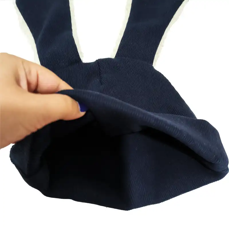 کلاه بچگانه مدل تریکو کبریتی خرگوشی کد KL06