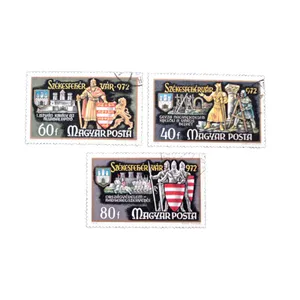 تمبر یادگاری مدل تاریخی  مجارستان کد DS4116 مجموعه 3 عددی