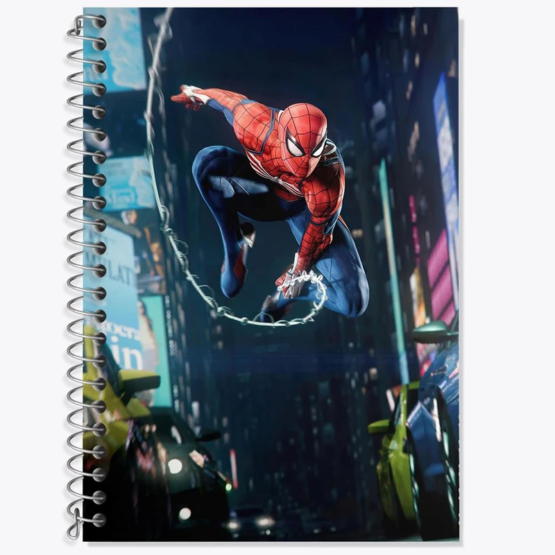 دفتر لغت 50 برگ خندالو مدل پیتر پارکر مردعنکبوتی کد 30846