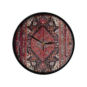 ساعت دیواری مدوپد طرح فرش نهاوند مدل C-Nahavand45