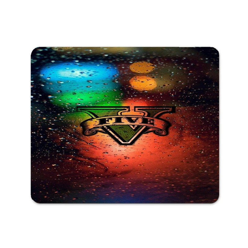 ماوس پد پاد آفرین مدل گیم طرح جی تی ای کد p121 سایز 24*19 سانتی متر 