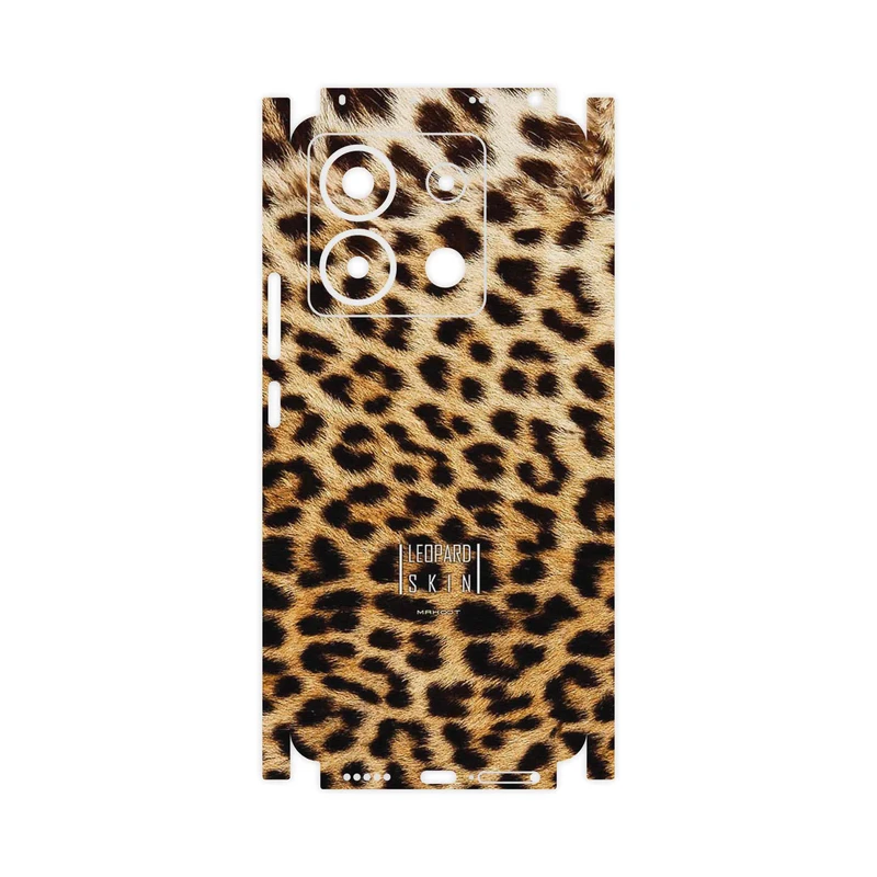 برچسب پوششی ماهوت مدل Leopard Skin-FullSkin مناسب برای گوشی موبایل شیائومی Redmi Note 13 Pro 5G