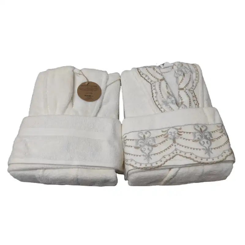 ست حوله پالتویی 6 پارچه ازدیلک مدل Nostalgia