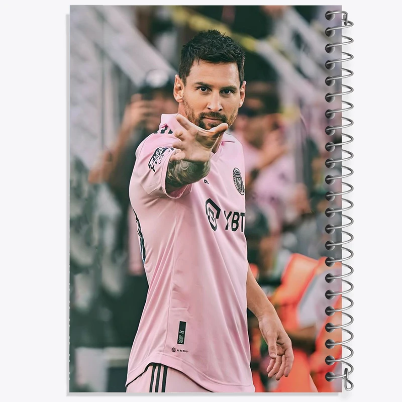 دفتر لیست خرید 50 برگ خندالو طرح لیونل مسی کد 36470