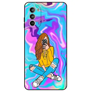 Megafone Girly 7592 Cover For Motorola Moto G52