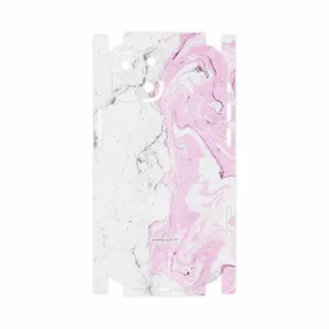 MAHOOT Blanco-Pink-Marble-FullSkin Cover Sticker for Apple iPhone 13 Mini